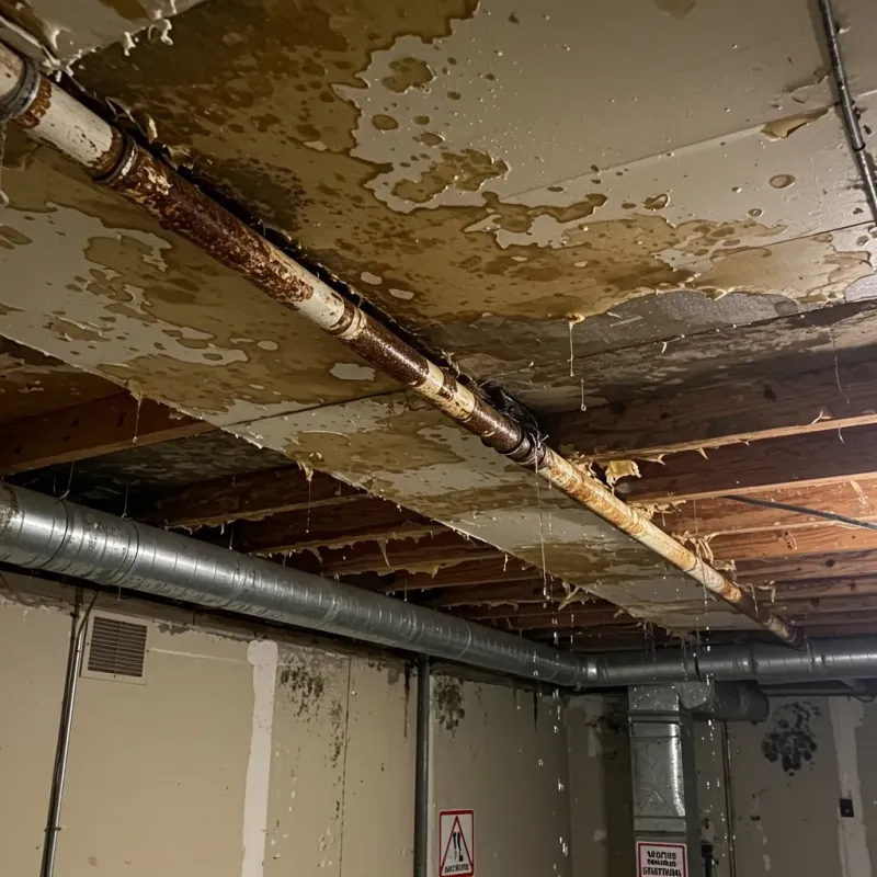 Ceiling Water Damage Repair in Wake Forest, NC