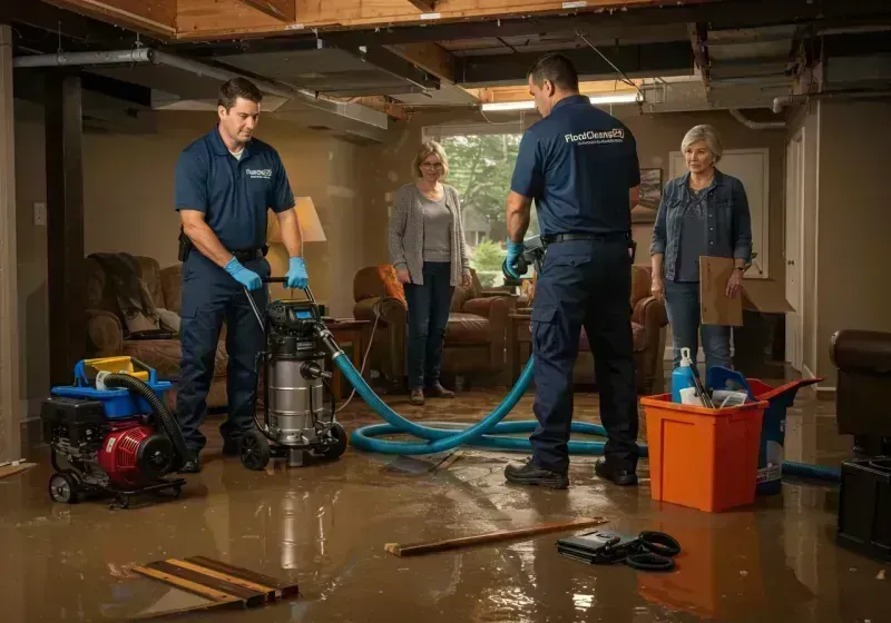 Basement Water Extraction and Removal Techniques process in Wake Forest, NC