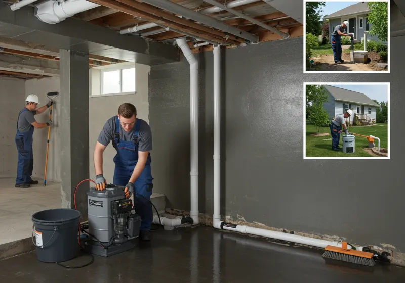 Basement Waterproofing and Flood Prevention process in Wake Forest, NC